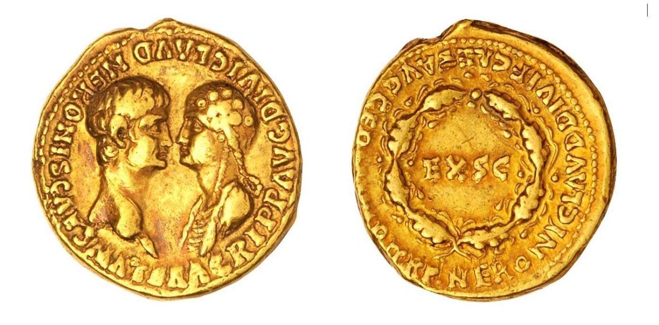 RIC I2 Claudius 75 (aureus, gold), [American Numismatic Society](http://numismatics.org/collection/1905.57.291)