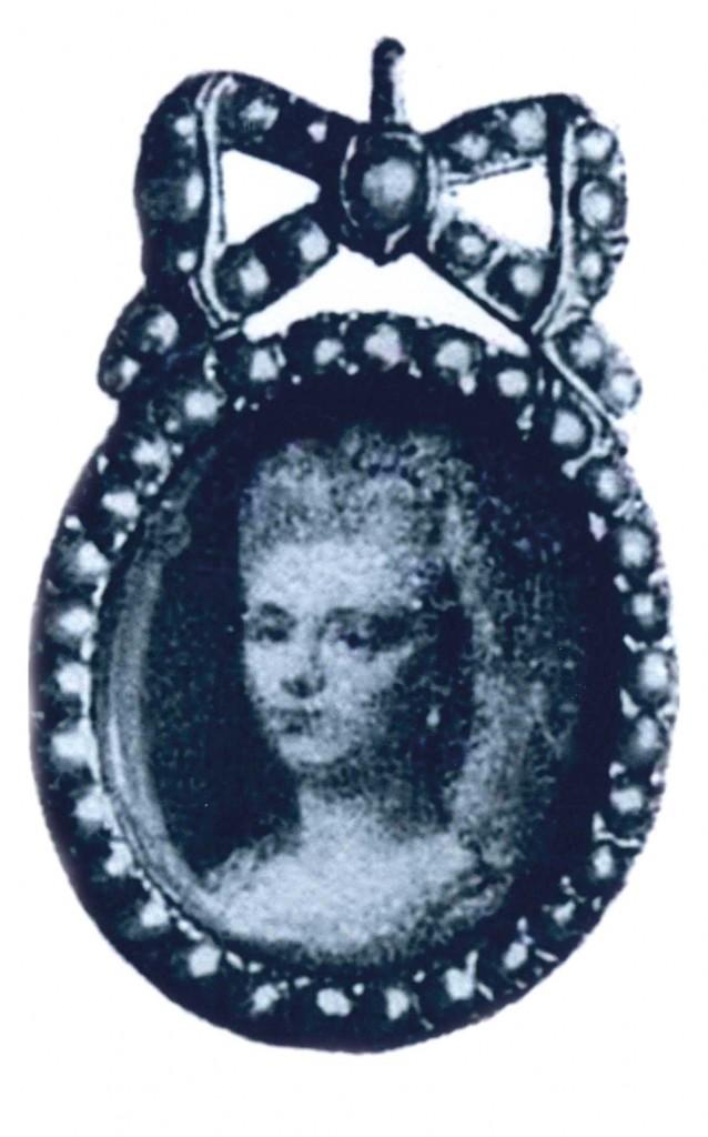  Fig. 3: A photograph of [Sarah Ponsonby](https://www.historyireland.com/the-irish-ladies-of-llangollen-the-two-most-celebrated-virgins-in-europe/) (now lost) 