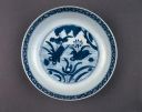 Fig. 1. Wanli Dish with Two Ducks in a Lotus Pond (1567-1572), porcelain painted with cobalt blue underglaze, Jingdezhen kilns, China, [PDF,B.606](https://www.britishmuseum.org/collection/object/A_PDF-B-606)