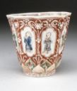 Cup. Eight Immortals. Mark. Made of moulded and Blanc de Chine and enamelled ceramic, porcelain - Trustees of the British Museum - 358098001.jpg