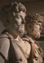 Fig 8. Busts of Marcus Aurelius and Lucius Verus, British Museum: [Wikimedia](https://upload.wikimedia.org/wikipedia/commons/8/80/Co-emperors_Marcus_Aurelius_and_Lucius_Verus%2C_British_Museum_%2823455313842%29.jpg)