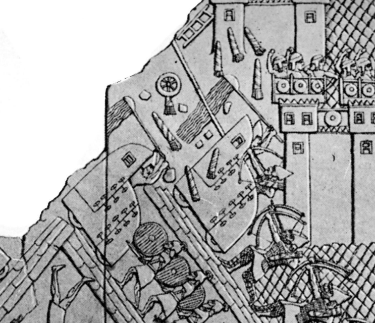 Fig 7: Burning chariots Detail of a sketch - From [Art, history and literature illustrations](https://www.worldcat.org/title/art-history-and-literature-illustrations/oclc/878211383&referer=brief_results)
