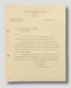 Brief van het Metropolitan Museum in New York aan Arie Kampman waarin hem wordt medegedeeld dat de verzending van hun maandelijkse bulletin vanwege de oorlog is stopgezet - Fotografie Cees de Jonge