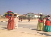 Herero women meeting on the street - [It’s all about the cow](https://www.vqronline.org/articles/its-all-about-cow) - Catherine E. McKinley.jpg