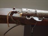 Early German musket with serpentine lock - By Rainer Halama - Own work, CC BY 2.5.jpg