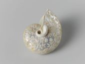 Fig. 7. Nautilus shell with floral motif - Rijksmuseum Amsterdam - [ BK-1957-18](https://www.rijksmuseum.nl/en/my/collections/1812839--joka/nautilus/objecten#/BK-1957-18,0) 