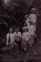 Indo-European group of people, possibly in the vicinity of Batavia. KITLV 155414, around 1910, Leiden University Libraries collection.