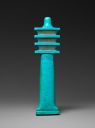 Fig 3 - _Djed_-pillar amulet - Metropolitan Museum of Art - [34.6.2](https://www.metmuseum.org/art/collection/search/550987)