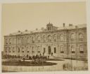 Fig. 2. Photo of the military hospital, dated around 1880. Source: Erfgoed Leiden en Omstreken [PV_PV12465](https://www.erfgoedleiden.nl/collecties/beeldmateriaal/zoeken-in-beeldmateriaal/detail/aa49698a-26bc-11e3-ba0d-3cd92befe4f8/media/162c8450-120f-23c4-3730-fd792658ff76)