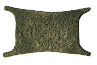 Fig 2: Copper oxhide ingot produced between 1200BC-1050BC on Cyprus - British Museum – [Object no. 1897,0401.1535](https://www.britishmuseum.org/collection/image/34782001)