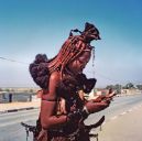 Himba woman with a cellphone - [photograph by Thabiso Sekgala](https://www.vqronline.org/articles/its-all-about-cow)