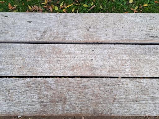 Fig 1. Seating surface of the bench 