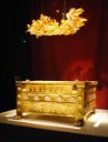 Golden larnax of Philip II of Macedon - Museum of the Royal Tombs of Aigai, Vergina - Via [Wikimedia](https://commons.wikimedia.org/wiki/File:Philip_II_larnax_vergina_greece.jpg)