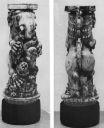 Fig. 3. Example of early śārdūla motif statue in: Kramrisch, S., “Early Indian Ivory Carving”, Philadelphia Museum of Art Bulletin, Spring 1959, Vol. 54, No. 261, Philadelphia Museum of Art, pp. 55-66, p. 56. 