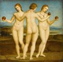 "The Three Graces" by Raphael, (1504-1505)