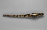 Fig. 21- Sword case with checkered pattern, Japan, 17th century, lacquer with silver and gold hiramaki-e - The Metropolitan Museum of Art (New York) - [2015.500.2.38a, b](https://www.metmuseum.org/art/collection/search/40469) 