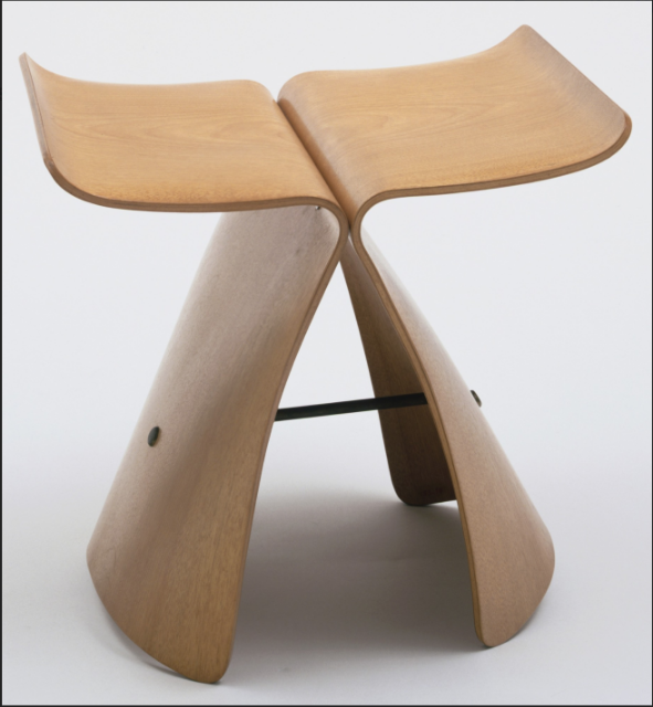 Butterfly Stools,Maple wood - The Museum of Modern Art - [153.1958.1-2](https://www.moma.org/collection/works/2279)