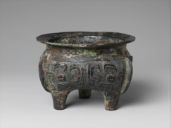 Fig 9:  Western Zhou bronze tripod cauldron, ding, 11th century BC - [The Metropolitan Museum of Art](https://www.metmuseum.org/art/collection/search/53560)