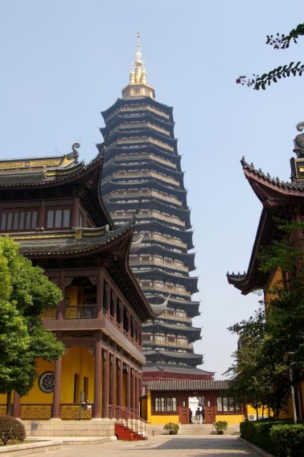Fig : Tianning Temple in Changzhou 2007 - [Wikicommons](https://en.wikipedia.org/wiki/Tianning_Temple_(Changzhou)#/media/File:20090919_Changzhou_Tianning_5334.jpg)