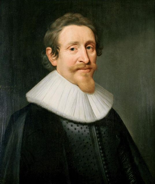 Figure 2: _Hugo Grotius_, by Michiel Jansz Mierevelt, 1631. Oil on canvas  https://commons.wikimedia.org/wiki/File:Michiel_Jansz_van_Mierevelt_-_Hugo_Grotius.jpg