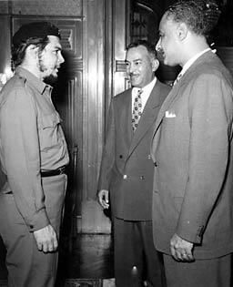 Fig 10: Nasser meeting with Che Guevara in 1965 [Wikimedia](https://commons.wikimedia.org/w/index.php?search=Nasser+Guevara&title=Special:MediaSearch&go=Go&type=image)