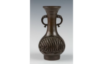 Fig 16: Qing bronze vase with engraved inscription in Arabic script, Zhonghua, Qing Dynasty (1425-1799) - [Oriental Museum, Durham University](https://discover.durham.ac.uk/primo-explore/fulldisplay?docid=44DUR_ADLIB_DS12488&context=L&vid=44DUR_VU4&lang=en_US&search_scope=LSCOP_MUS-COL&adaptor=Local%20Search%20Engine&tab=mus-col_tab&query=any,contains,bronze%20vase), (accessed 10/08/2021)