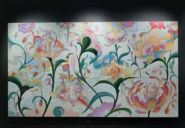 ‘De zeven fasen’, schilderij van James Jean bij Hybe Insight, foto van mijzelf. [James Jean] (http://www.jamesjean.com/2021/5b0odds3juidjybbr0b7ogfocehcyh)