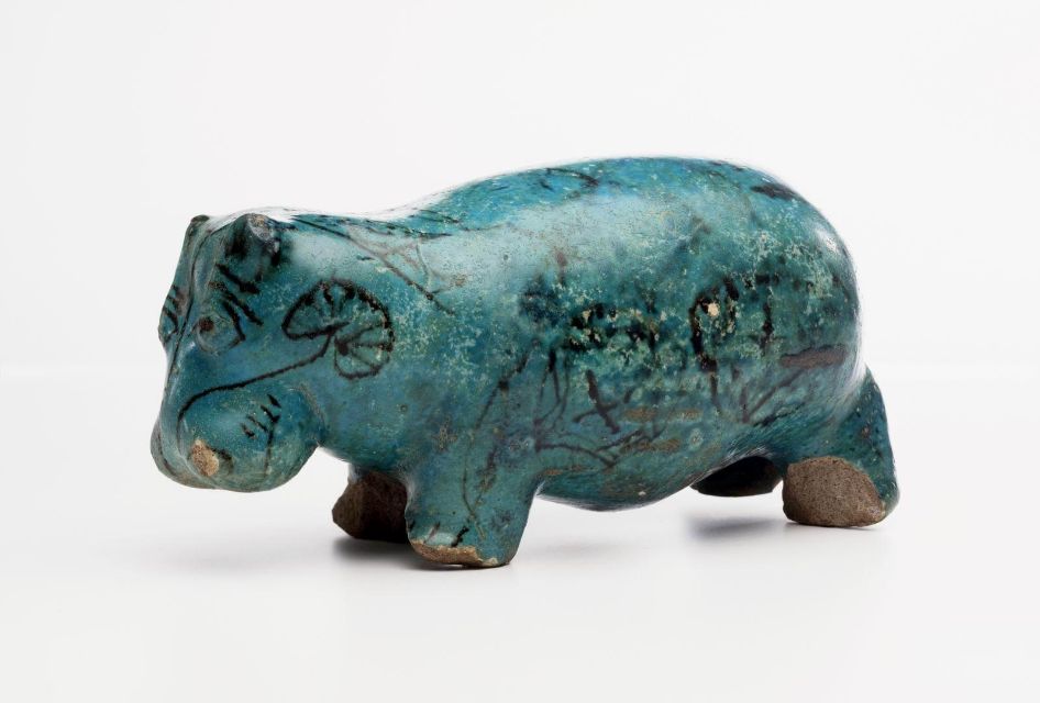 Faience statue of hippopotamus - Rijksmuseum van Oudheden - [AED 170](https://hdl.handle.net/21.12126/2691)