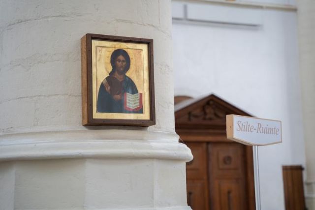 Eastern Orthodox icon of Jesus Christ - Photography Wilke Geurds