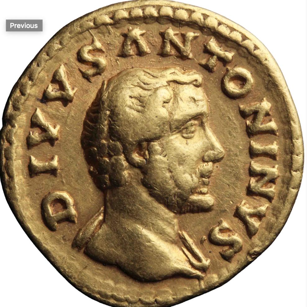 Fig. 3. The deified emperor Antoninus Pius, father of Faustina, depicted on a golden [aureus](https://nnc.dnb.nl/dnb-nnc-ontsluiting-frontend/#/collectie/object/RO-04372)