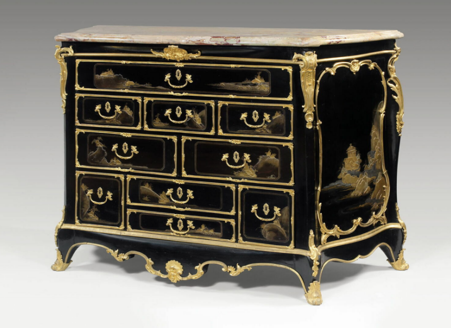 Fig. 1 Commode in Louis XV style - [Museé du Louvre](https://collections.louvre.fr/ark:/53355/cl010116041)