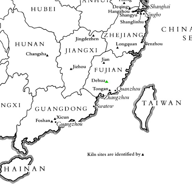 Map adapted from "Map of Southeast China showing Kiln Sites" on the website of Friends of Museums Singapore.png