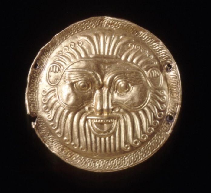Fig 28: Gold disc decorated with the head of the Egyptian deity Bes from the Achaemenid Persian period – The Trustees of the British Museum – [123933](https://www.britishmuseum.org/collection/object/W_1897-1231-32)