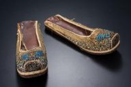 Fig. 3. Beaded and embroidered Batavian shoes, late 19th or early 20th century, Batavia. From the collection of the Peranakan Museum in Singapore. Accession Number: 2015-02077. [roots](https://www.roots.gov.sg/Collection-Landing/listing/1325372)