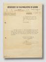 Brief d.d. 15 januari 1942 van H. Plezier, hoofd Actieve Propaganda met verzoek tot voorinzage in een lezing die voor afdeling Maastricht van Ex Oriente Lux zal worden gehouden - Fotografie Cees de Jonge