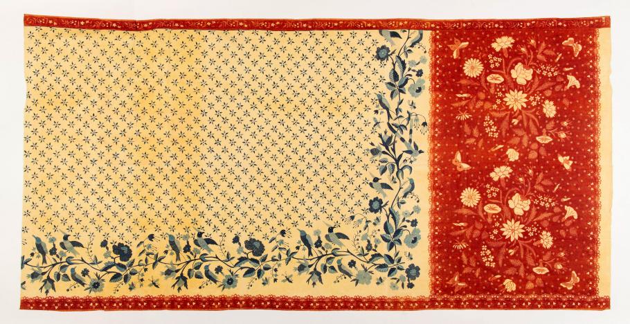 Fig. 4: Sarong, heupdoek gesigneerd door ‘Wed. Jans Pekalongan’, TM-1256-12, collectie NMvW, donated in 1938 https://hdl.handle.net/20.500.11840/49280