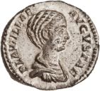 Fig 1: Different Kind of “Melonenfrisur”, RIC 4A Caracalla 359 (denarius) - [American Numismatic Society](http://numismatics.org/collection/1944.100.51721) 