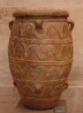 Four-handled pithos, Early Minoan II (ca. 1500 BC). Found in Knossos, Crete - Louvre Museum - CA 113 - Via [Wikimedia](https://commons.wikimedia.org/wiki/File:Pithos_Cnossos_Louvre_CA113.jpg)