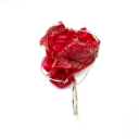 Fig 12: Shirley Lam, Word that can’t tell, (2021), silver, melted plastic packing,  (4.5 x 4 x 6 cm), Hong Kong