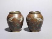 Fig: Namikawa Sosuke (Japanese, 1847-1910), Vase. 1870-1880, cloisonné enamels and metal works, Height: 8.6 cm.[Museum, Victoria and Albert. Accessed April 14, 2021](https://collections.vam.ac.uk/item/O123081/vase-namikawa-yasuyuki/).