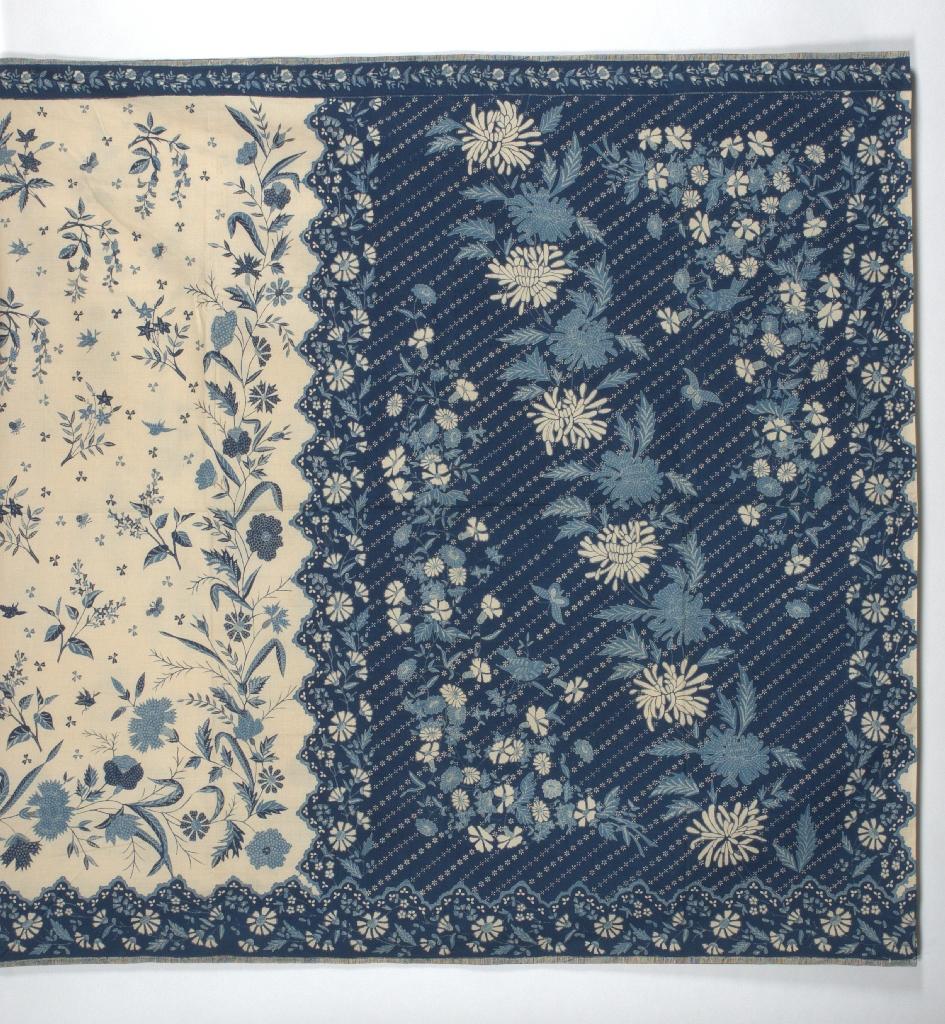 Fig 3: Sarong, heupdoek gesigneerd door ‘J. Jans’, inventarisnummer 7082-S-1437, collectie NMvW, voormalige collectie Museum Nusantara, https://hdl.handle.net/20.500.11840/1037199